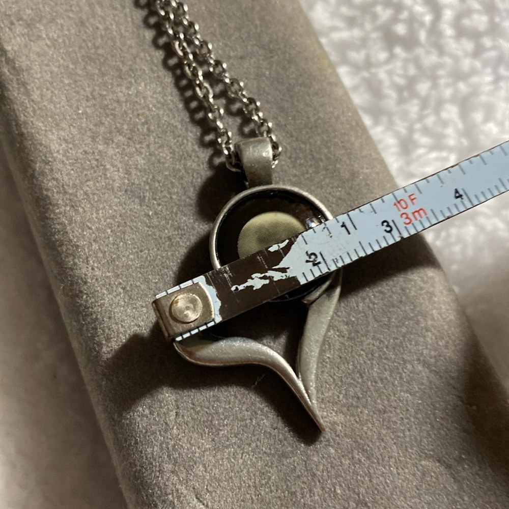 Moonglow(snap leather bracelet) w/ added necklace - Picture 12 of 13